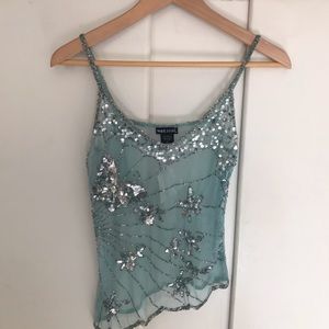 COPY - Wet seal aqua/green top